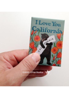 3 Fish Studios Magnet Poppy Bear