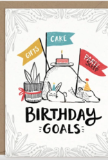 Birthday Goals Card