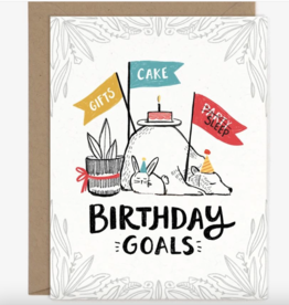 Birthday Goals Card
