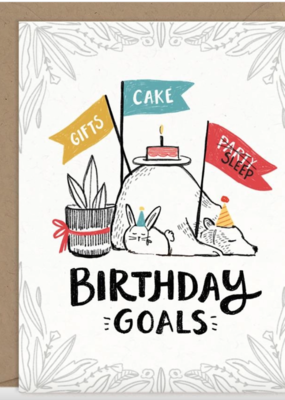 Birthday Goals Card