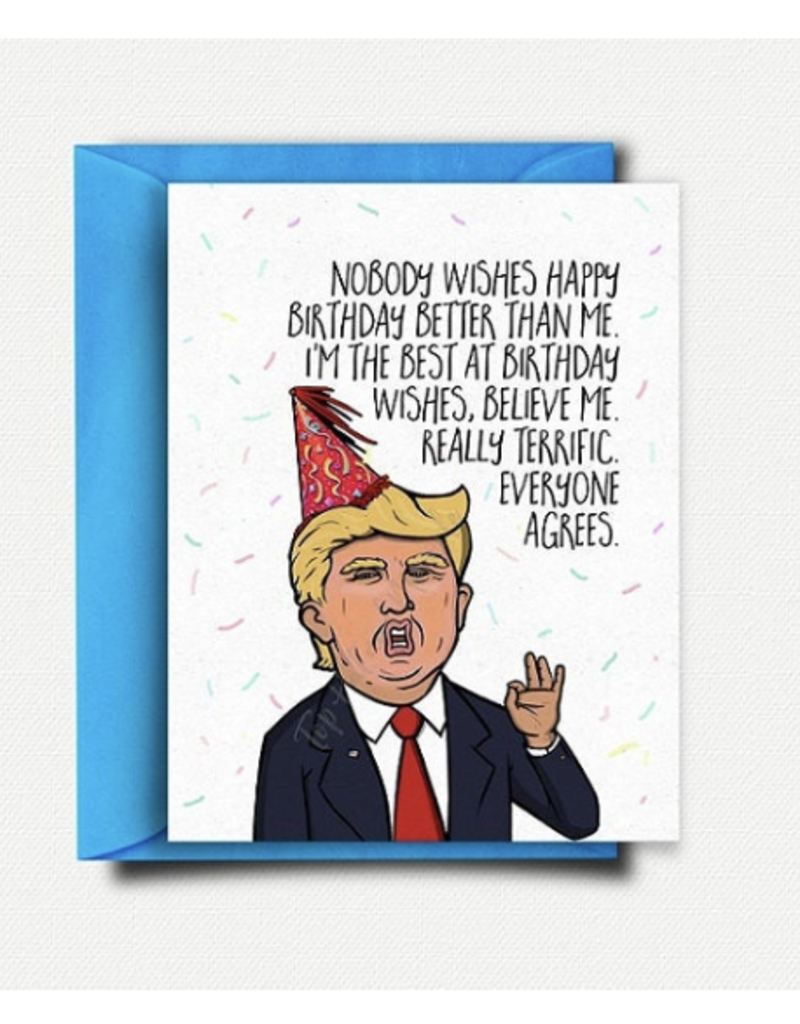 Trump Birthday Rant