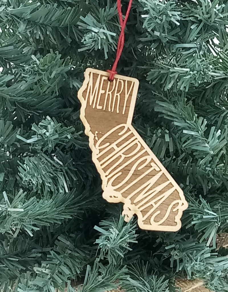 Giftable Memories CA Christmas Ornament