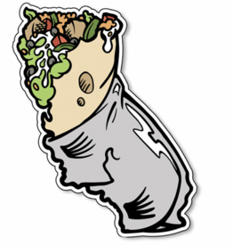 California Burrito Sticker