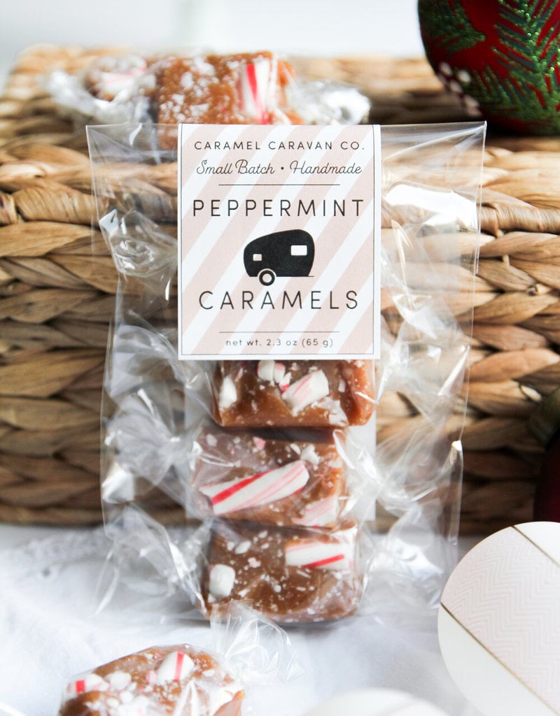 Peppermint Caramels - 4 Piece Bag