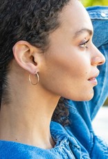 Kris Nations Featherweight Hoop Earrings 34mm