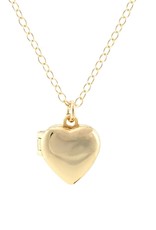 Kris Nations Heart Locket- 18K Gold Vermeil