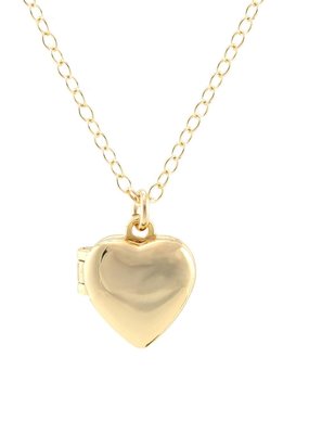 Kris Nations Heart Locket- 18K Gold Vermeil