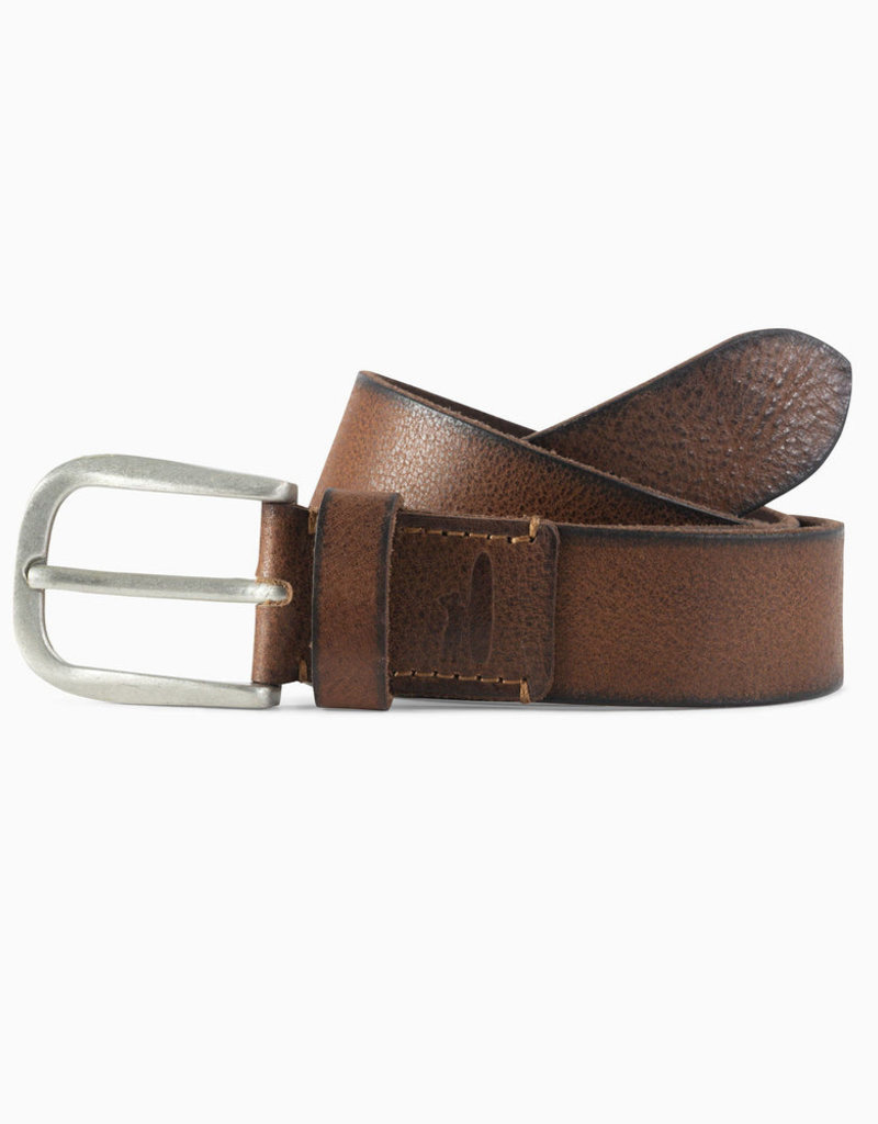Johnnie-O Grain Leather Belt