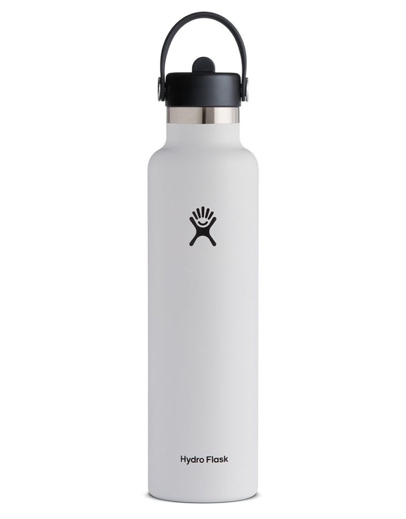 Hydro Flask: 24 oz Standard Mouth w Flex Straw Cap