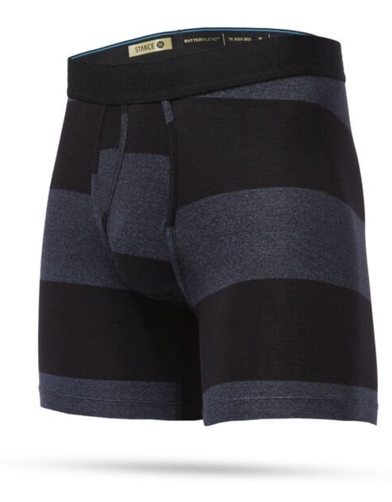 Stance Slotted Butter Blend Boxer Brief with Wholester™ - Black - MODA3