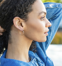 Kris Nations Featherweight Hoop Earrings-24mm