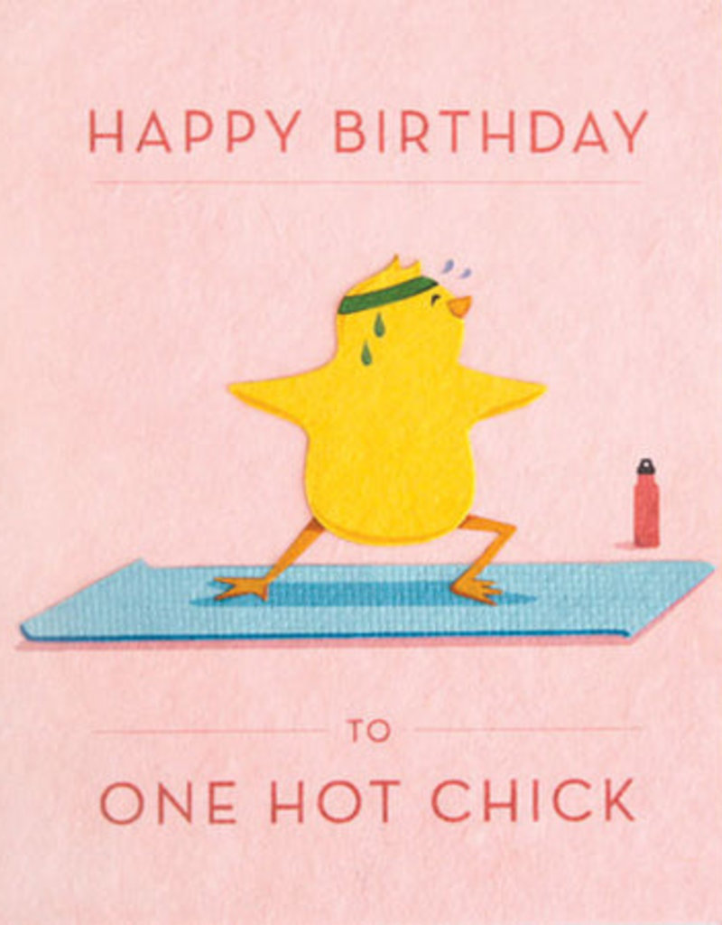 Good Paper Hot Chick Birthday Card