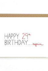Ginger P. Designs 29 Again Card