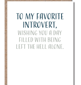 Modern Wit Favorite Introvert