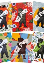 3 Fish Studios I Love You California Postcard Set