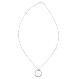 Colleen Mauer Laurel Sterling Silver and 14K Gold-fill Necklace