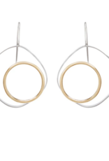 Colleen Mauer Grasmere Sterling and 14K gold-fill earrings