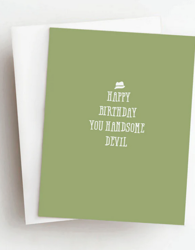 Skel & Co Handsome Devil Card
