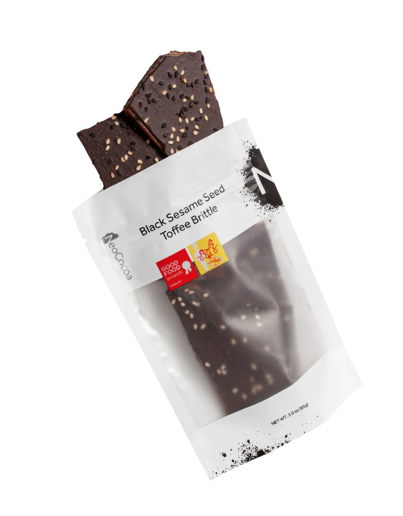 NeoCocoa Black Sesame Seed Toffee Brittle