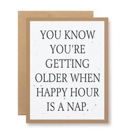 Seedy Cards Happy Hour Is A Nap