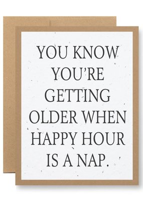 Seedy Cards Happy Hour Is A Nap