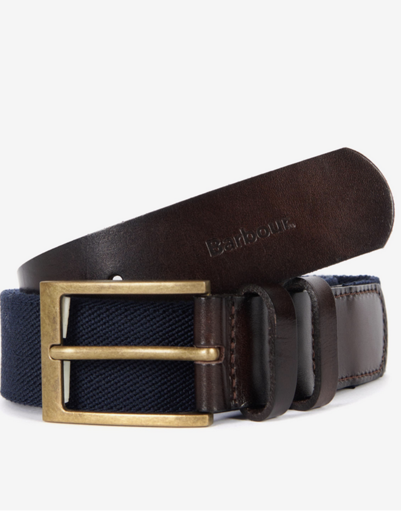 Barbour Albyn Leather Webbing Belt