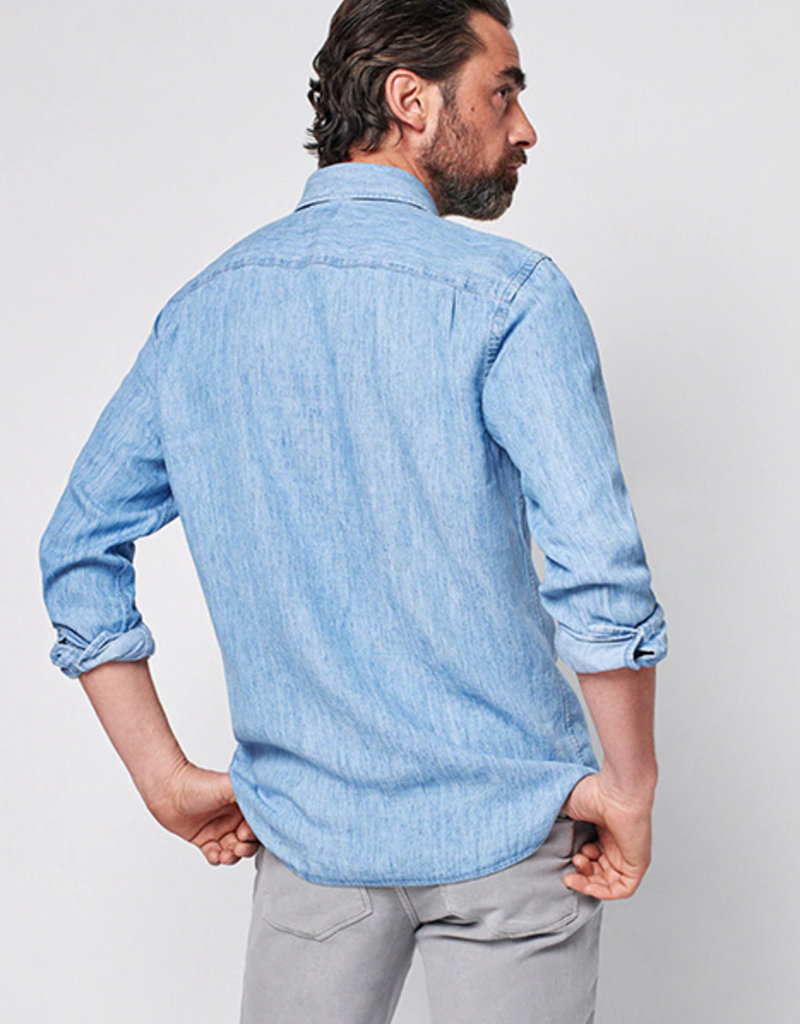 Faherty Tried and True Chambray Shirt