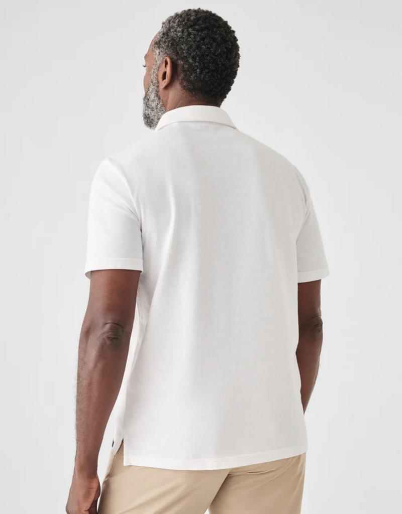 Faherty Sunwashed Tshirt Polo