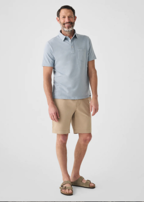 Faherty Sunwashed Tshirt Polo