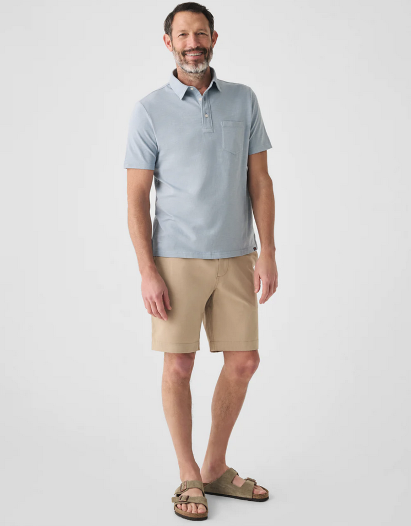 Faherty Sunwashed Tshirt Polo