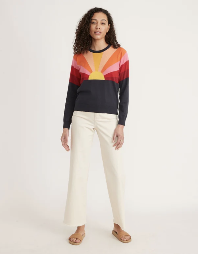 Marine Layer Sunset Icon Sweater
