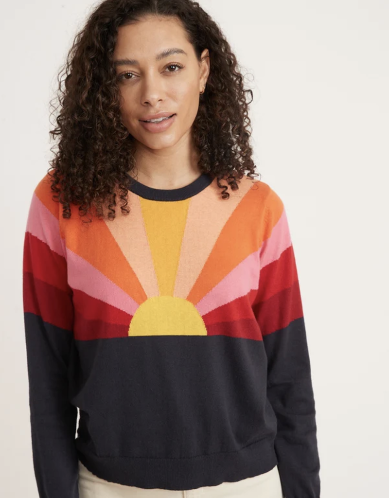 Marine Layer Sunset Icon Sweater