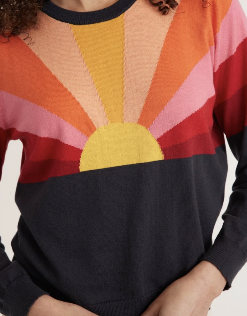 Marine Layer Sunset Icon Sweater