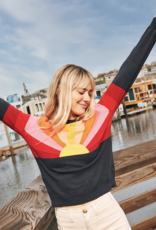 Marine Layer Sunset Icon Sweater