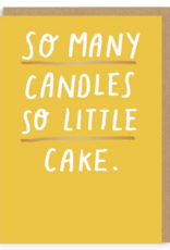 Ohh Deer So Many Candles So Little Cake Birthday Card