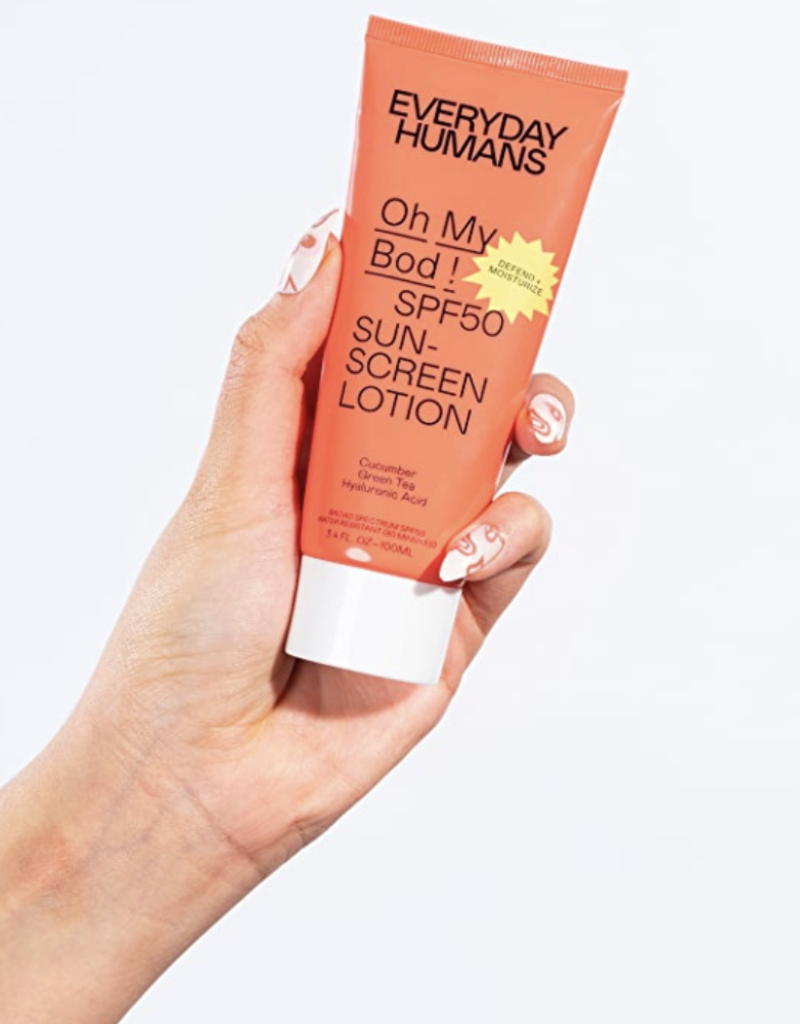 Everyday Humans Oh My Bod SPF50 Face Body Sunscreen Lotion (Water Resistant)