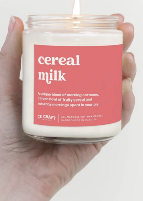 CE Craft Cereal Milk Scented Candle