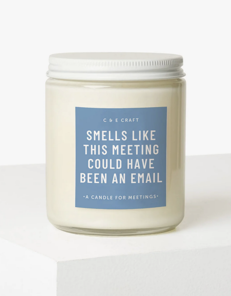 CE Craft Smells Like This Meeting Could Have Been An Email Candle