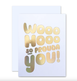 The Social Type Prouda You! Congrats Card