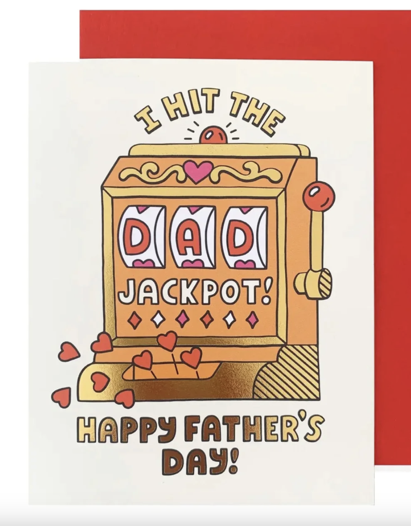 The Social Type Dad's Jackpot Father's Day Card