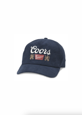 American Needle Coors Banquet Blue Cord. Hat