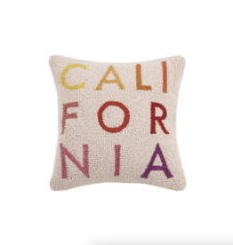 Peking Handicraft California Hook (Colorful letters square) Pillow