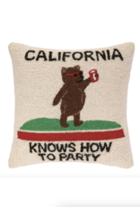 Peking Handicraft California Party Hook Pillow