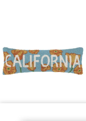 Peking Handicraft California Poppy Hook Pillow
