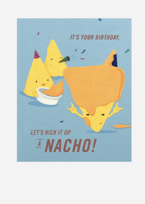 Nacho Birthday Card
