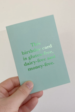 Ricicle Cards Gluten-Free, Dairy-Free Funny