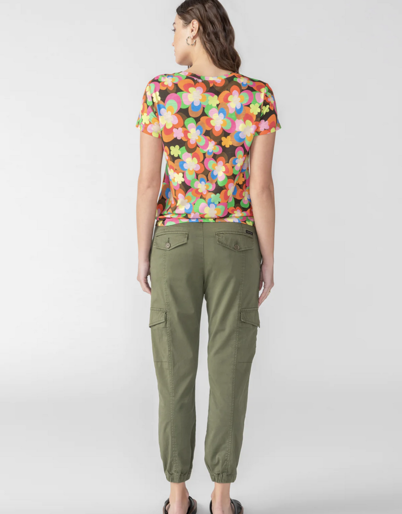 Utility Floral Cargo Pant 