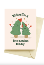 Seltzer Fir Trees Holiday Card