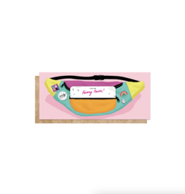 Inklings Paperie Fanny Pack Birthday Card
