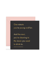Old English Company Young Fun Cleaning Music Card